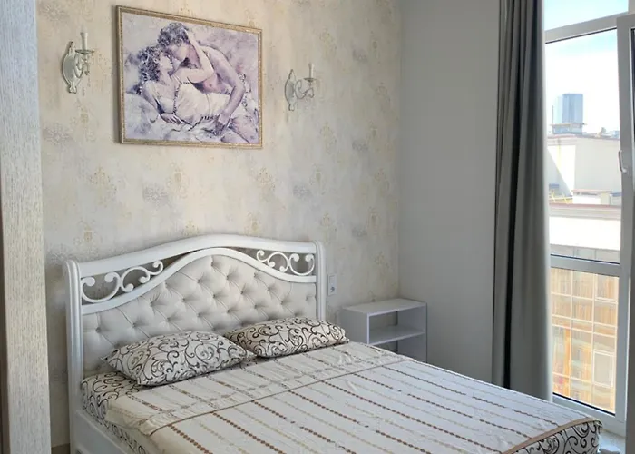 в аркадии с видом на море ,2спальни,балкон Appartement *